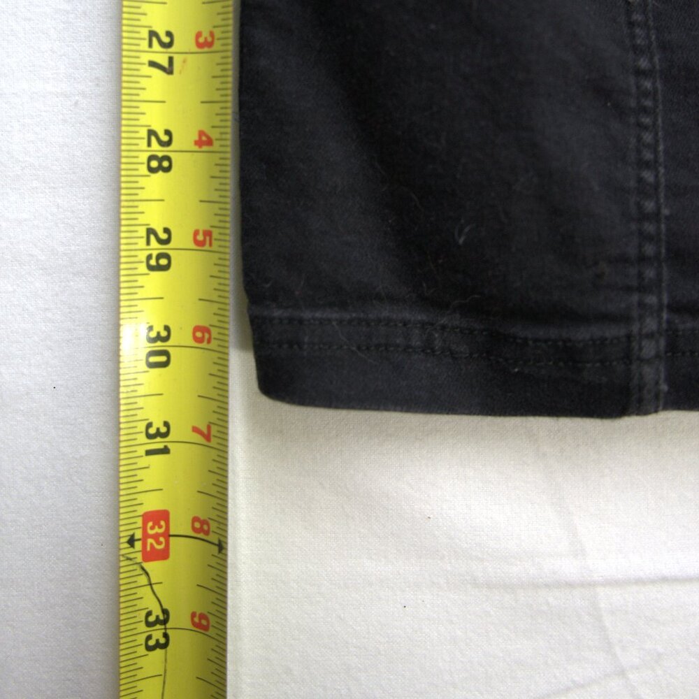 LITTLE BLACK BUTTON UP JEAN DRESS - Divided - Picture 5 of 5